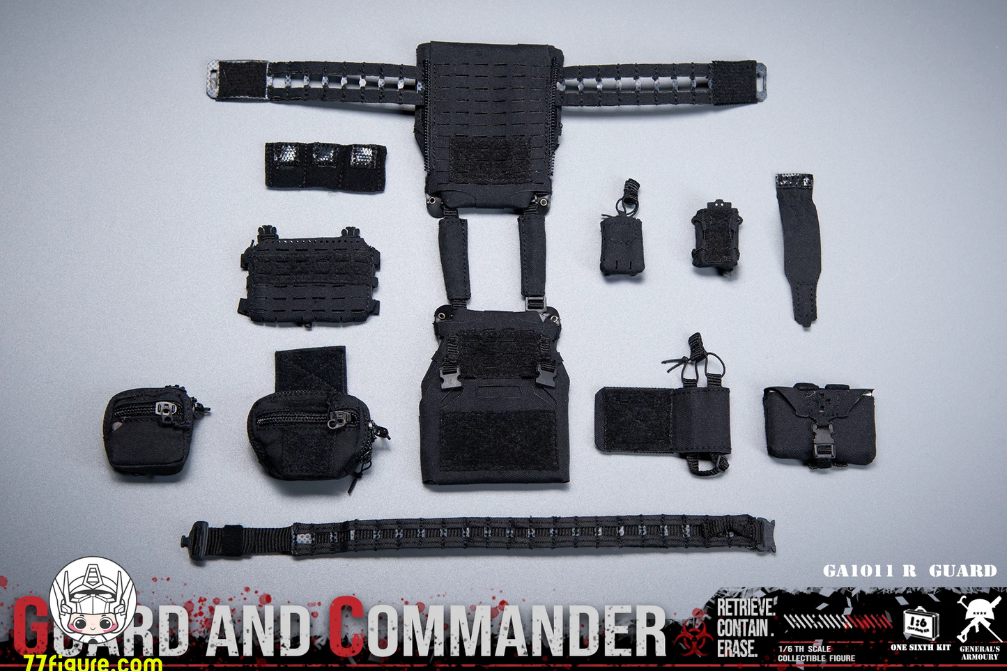 【予約商品】General's Armoury 1/6 『バイオハザード』USS HUNK 通常版 塗装済み可動フィギュア