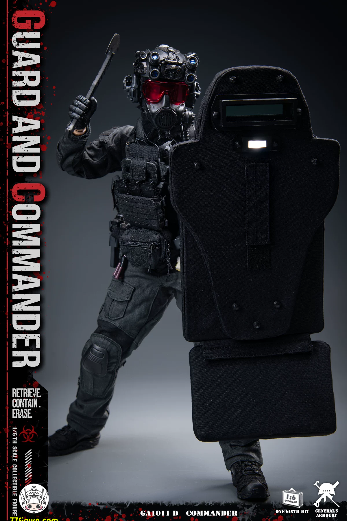 【予約商品】General's Armoury 1/6 『バイオハザード』USS HUNK 豪華版 塗装済み可動フィギュア