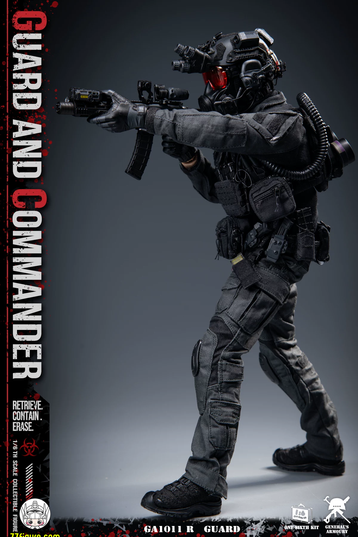 【予約商品】General's Armoury 1/6 『バイオハザード』USS HUNK 通常版 塗装済み可動フィギュア