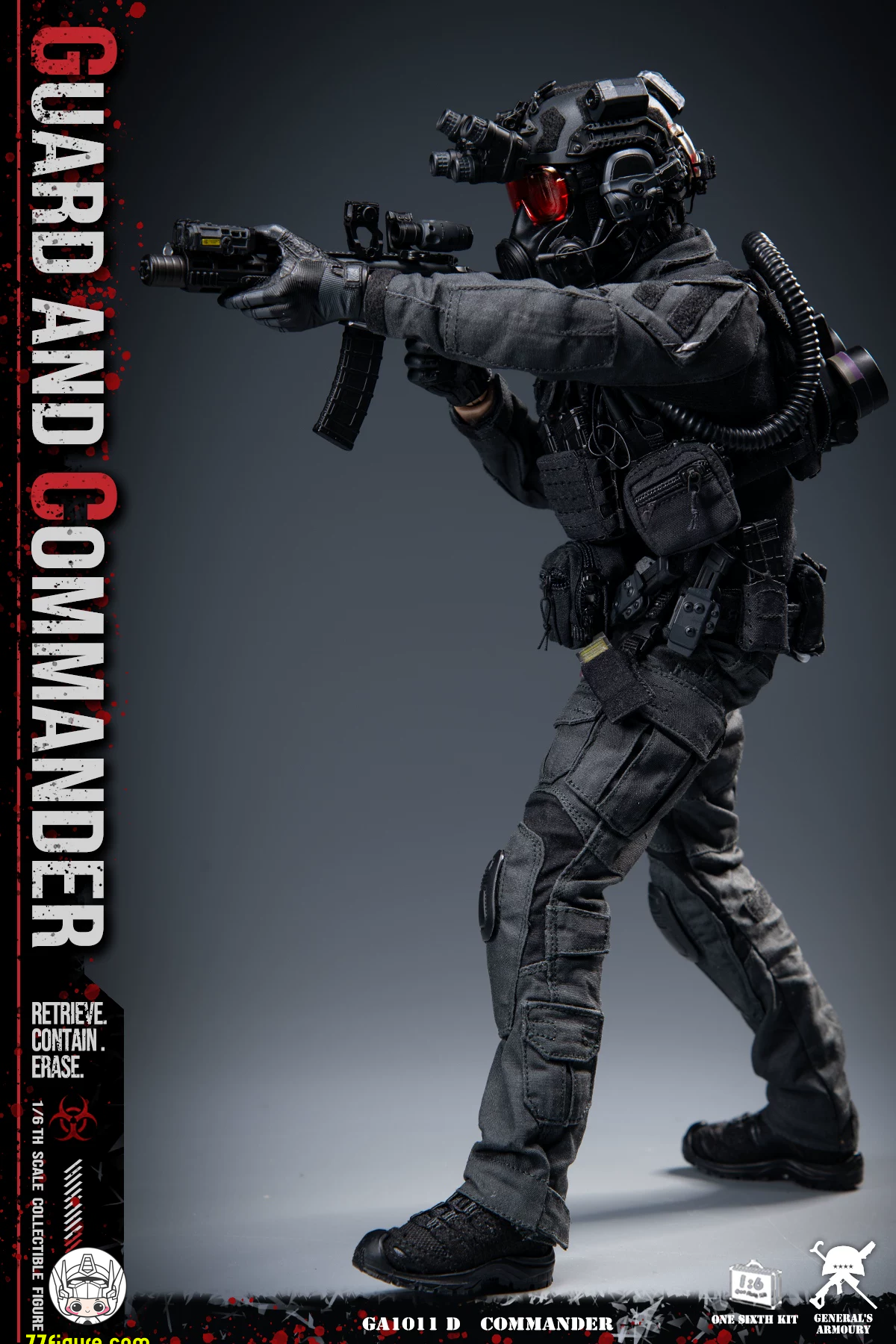 【予約商品】General's Armoury 1/6 『バイオハザード』USS HUNK 豪華版 塗装済み可動フィギュア