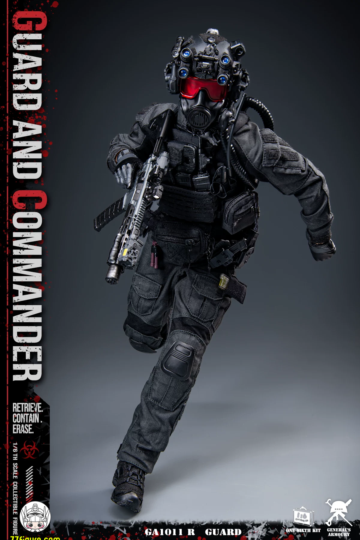 【予約商品】General's Armoury 1/6 『バイオハザード』USS HUNK 通常版 塗装済み可動フィギュア