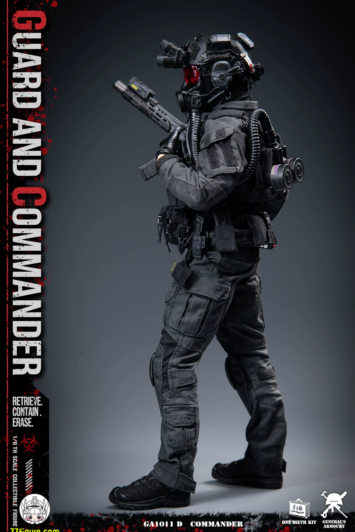 【予約商品】General's Armoury 1/6 『バイオハザード』USS HUNK 豪華版 塗装済み可動フィギュア