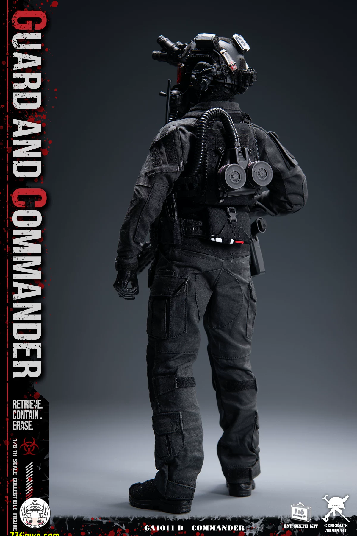 【予約商品】General's Armoury 1/6 『バイオハザード』USS HUNK 豪華版 塗装済み可動フィギュア