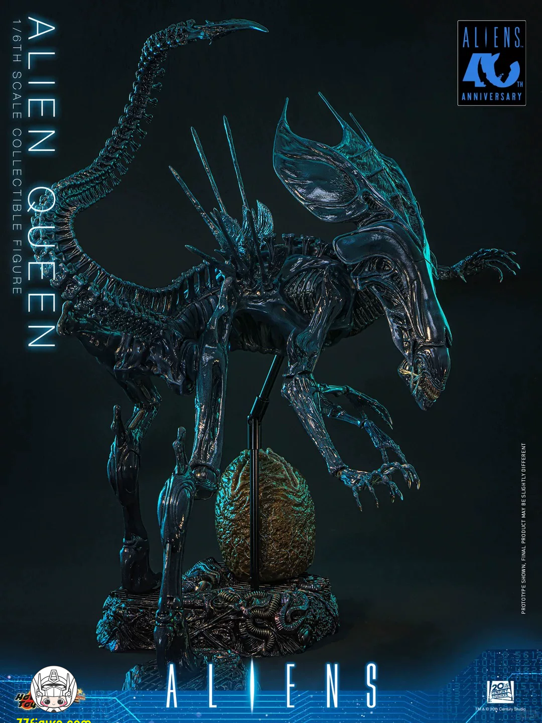 【予約商品】Hot Toys 1/6 エイリアン・クイーン 塗装済み可動フィギュア