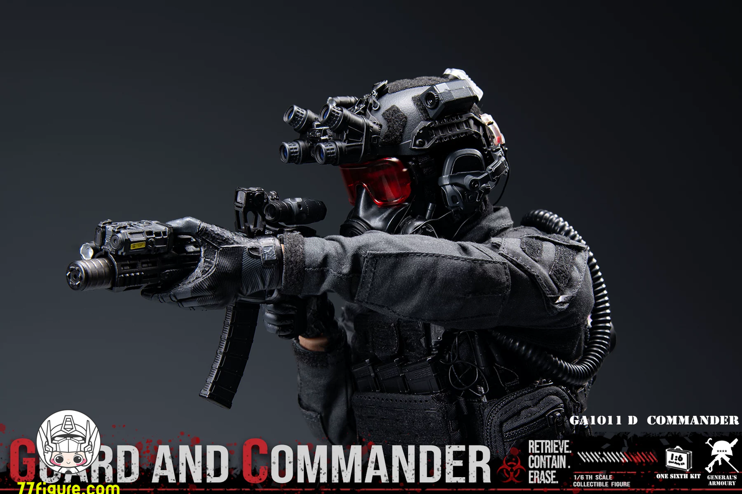 【予約商品】General's Armoury 1/6 『バイオハザード』USS HUNK 豪華版 塗装済み可動フィギュア