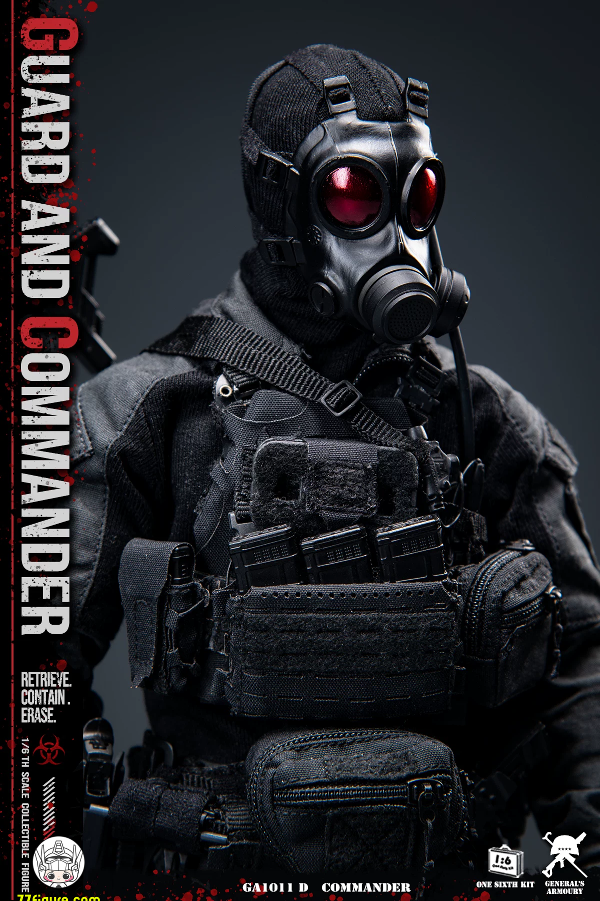 【予約商品】General's Armoury 1/6 『バイオハザード』USS HUNK 豪華版 塗装済み可動フィギュア
