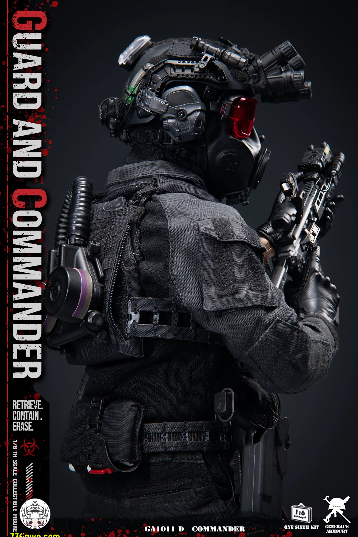 【予約商品】General's Armoury 1/6 『バイオハザード』USS HUNK 豪華版 塗装済み可動フィギュア