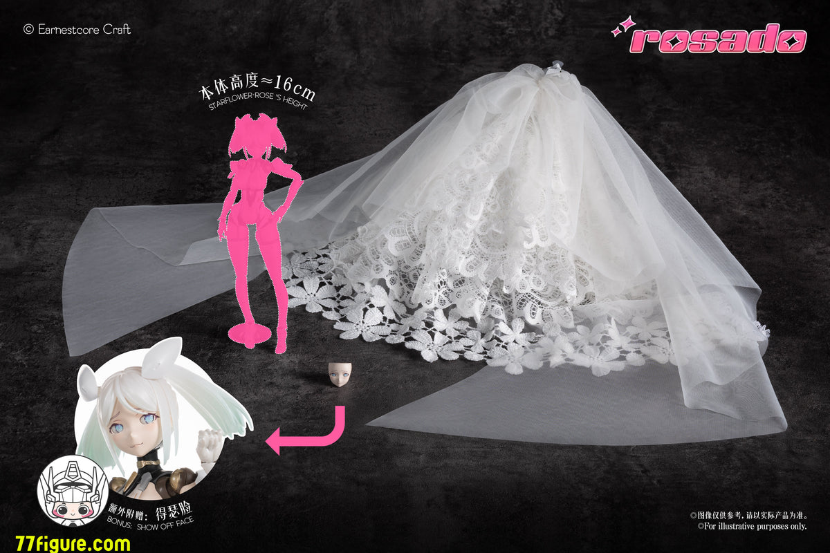 【予約商品】核誠治造 Earnestcore Craft Rosa Project 1/10 スターフラワー・ローズ用 ウェディングドレスアクセサリーパック
