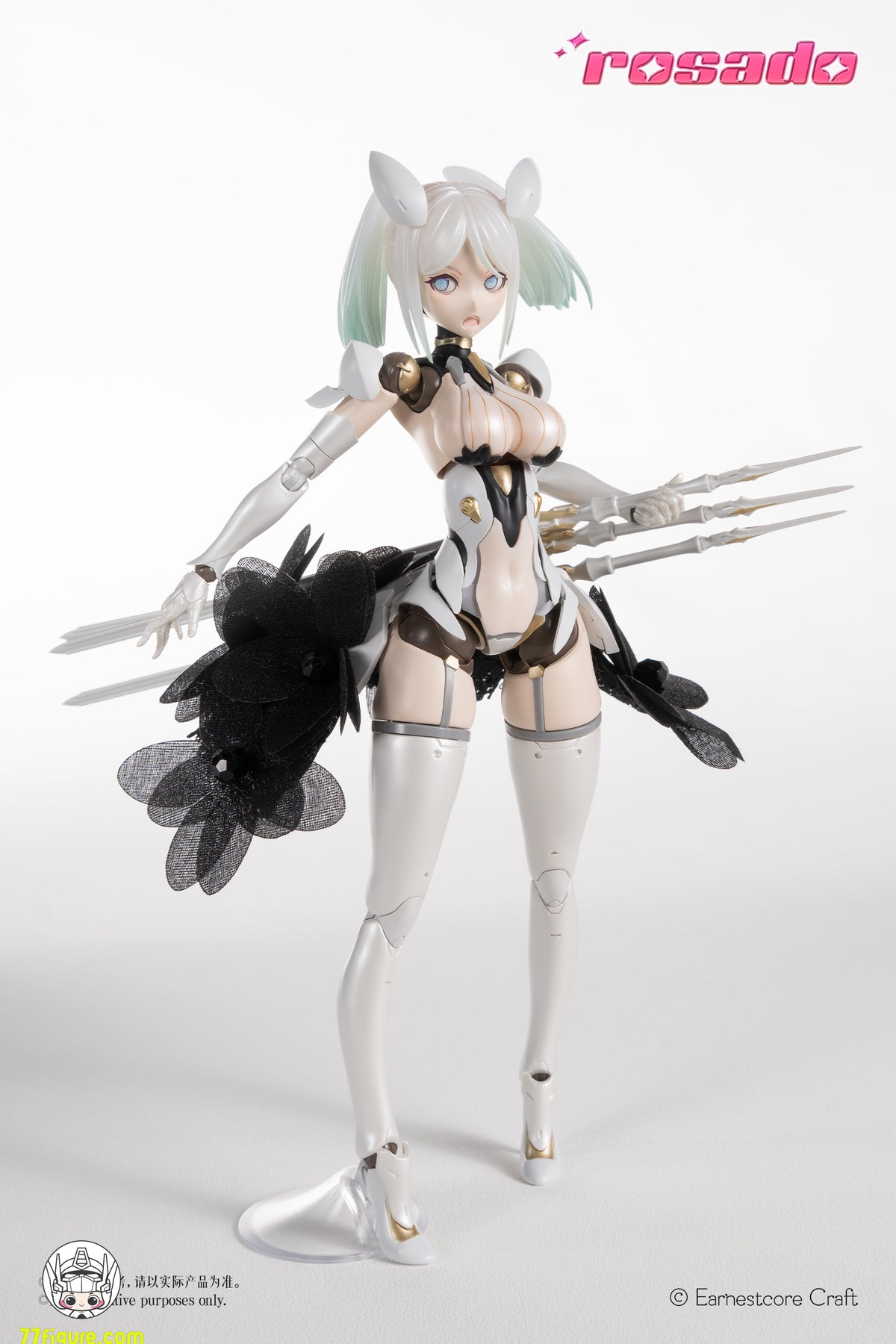 【予約商品】核誠治造 Earnestcore Craft 1/10 「ロサ計画ROSADO」 星花•薔薇（スターフラワー・ローズ）塗装済み可動フィギュア