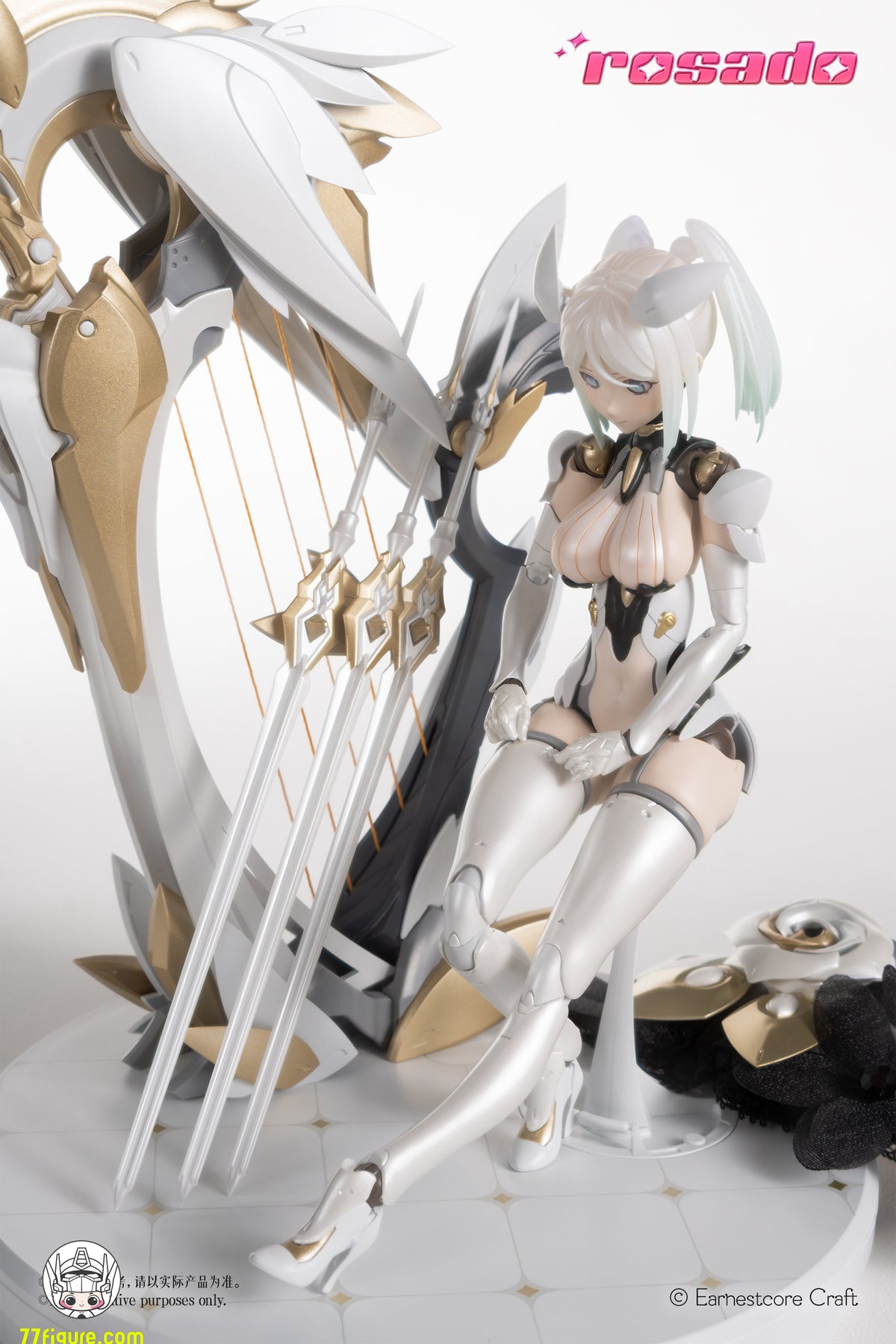 【予約商品】核誠治造 Earnestcore Craft 1/10 「ロサ計画ROSADO」 星花•薔薇（スターフラワー・ローズ）塗装済み可動フィギュア
