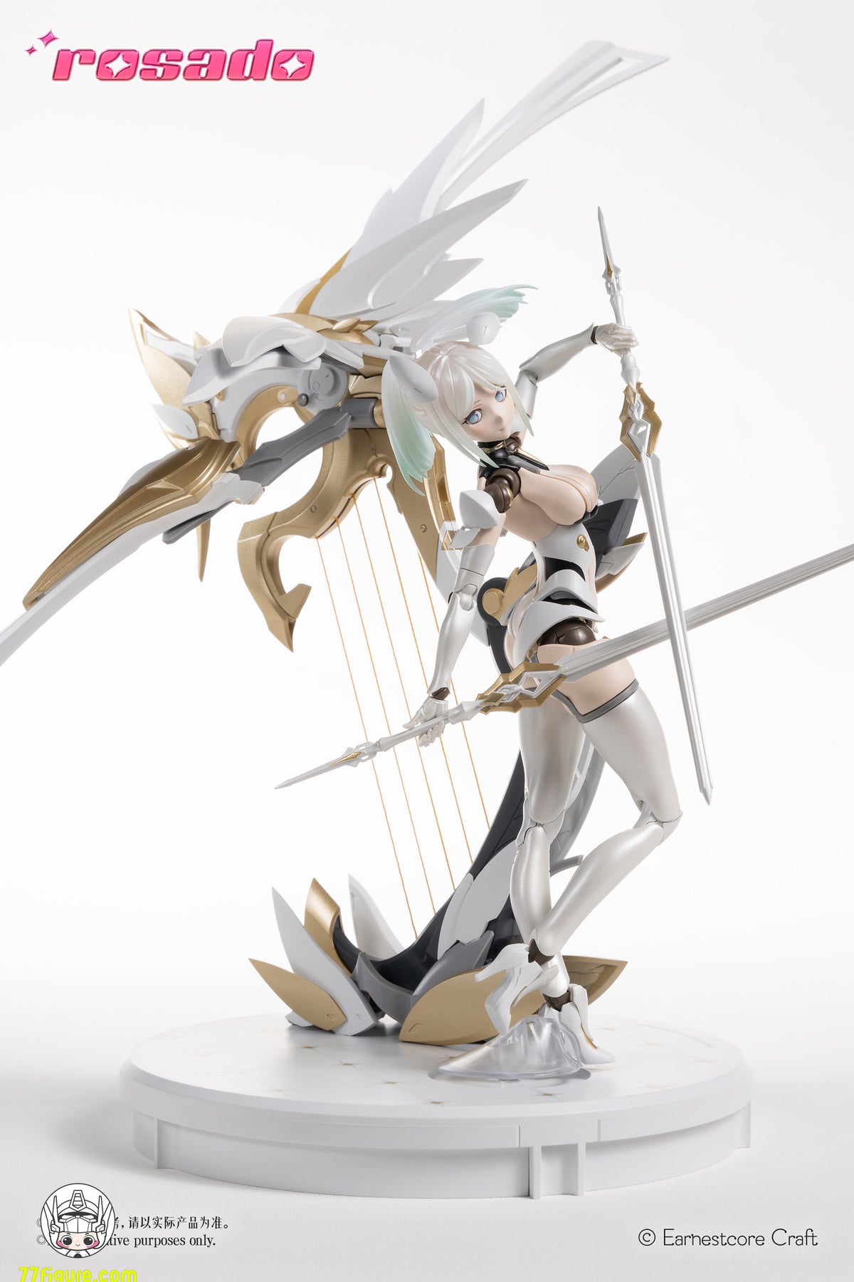 【予約商品】核誠治造 Earnestcore Craft 1/10 「ロサ計画ROSADO」 星花•薔薇（スターフラワー・ローズ）塗装済み可動フィギュア