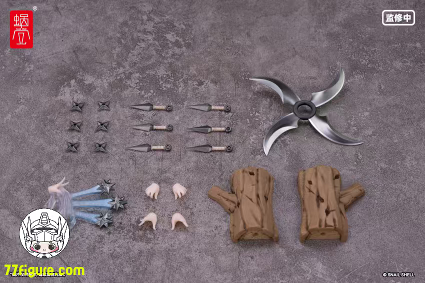 【予約商品】蝸之殻(スネイルシェル) 1/12 RPGEX-10 忍者ハヤテ アクセサリーキット付き 塗装済み可動フィギュア