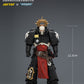 【予約商品】ジョイトイ JoyToy Source 1/18『ウォーハンマー40K』ブラックテンプラーズ エクセクレイター2 クロジウス・アルカヌム＆アブソルヴァー・ボルトピストル付き 塗装済み可動フィギュア