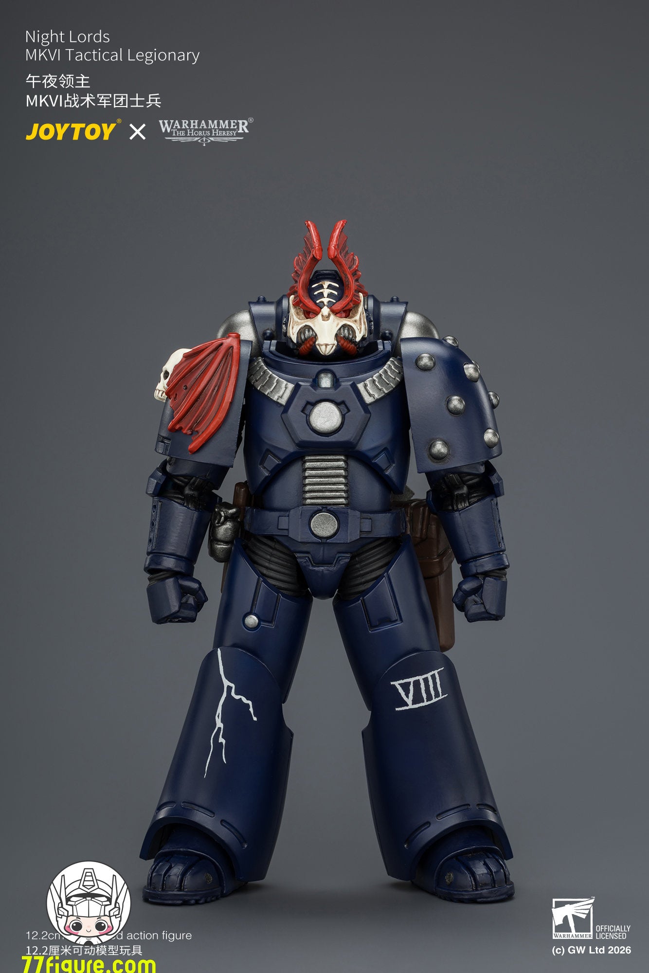 【予約商品】ジョイトイ JoyToy Source 1/18『ウォーハンマー ホルスの異端』ナイト・ロード MKVI戦術軍団兵 塗装済み可動フィギュア
