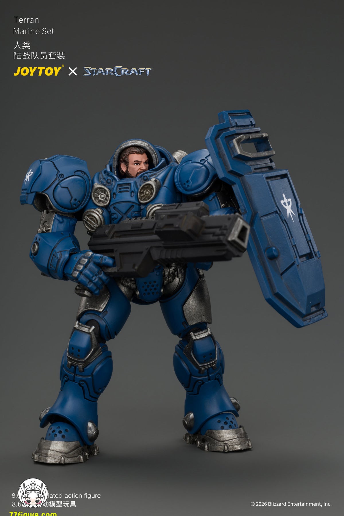 【予約商品】ジョイトイ JoyToy 1/25 スタークラフト テラン・マリーン セット 塗装済み可動フィギュア