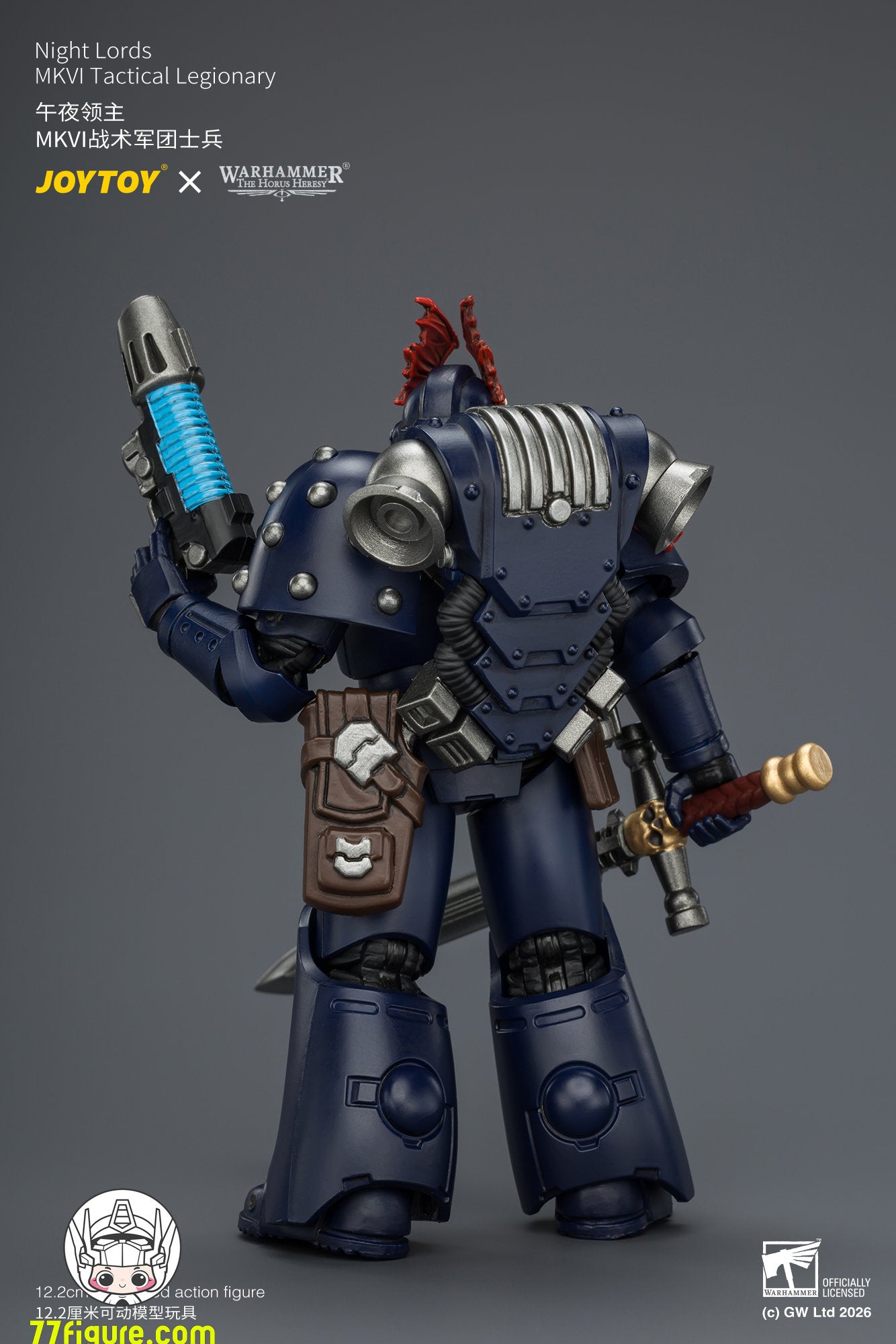 【予約商品】ジョイトイ JoyToy Source 1/18『ウォーハンマー ホルスの異端』ナイト・ロード MKVI戦術軍団兵 塗装済み可動フィギュア