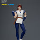 【予約商品】JoyToy 1/18 SNK KOF'98UM 龍虎の拳チーム ユリ・サカザキ 塗装済み可動フィギュア