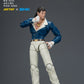 【予約商品】JoyToy 1/18 SNK KOF'98UM 龍虎の拳チーム ロバート・ガルシア 塗装済み可動フィギュア