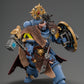 【予約商品】ジョイトイ JoyToy Source 1/18 『ウォーハンマー40K』 スペースウルフ ウルフガード・バトルリーダー マスタークラフト・パワーウェポン、ストームシールド、サンダーハンマー、マスタークラフト・ヘビーボルトピストル＆プラズマピストル付き 塗装済み可動フィギュア