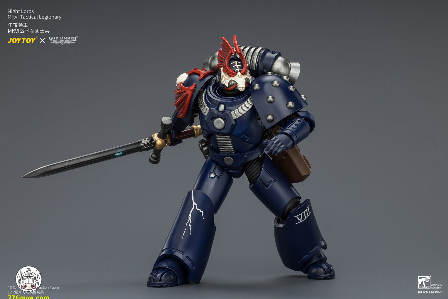 【予約商品】ジョイトイ JoyToy Source 1/18『ウォーハンマー ホルスの異端』ナイト・ロード MKVI戦術軍団兵 塗装済み可動フィギュア