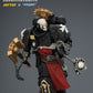 【予約商品】ジョイトイ JoyToy Source 1/18『ウォーハンマー40K』ブラックテンプラーズ エクセクレイター2 クロジウス・アルカヌム＆アブソルヴァー・ボルトピストル付き 塗装済み可動フィギュア