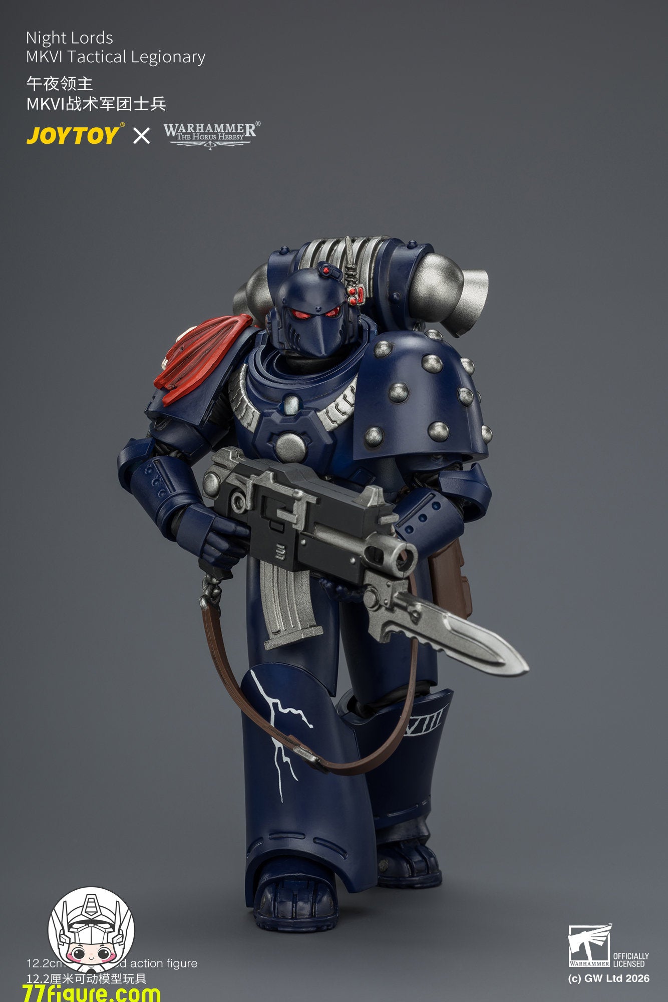 【予約商品】ジョイトイ JoyToy Source 1/18『ウォーハンマー ホルスの異端』ナイト・ロード MKVI戦術軍団兵 塗装済み可動フィギュア