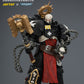 【予約商品】ジョイトイ JoyToy Source 1/18『ウォーハンマー40K』ブラックテンプラーズ エクセクレイター2 クロジウス・アルカヌム＆アブソルヴァー・ボルトピストル付き 塗装済み可動フィギュア