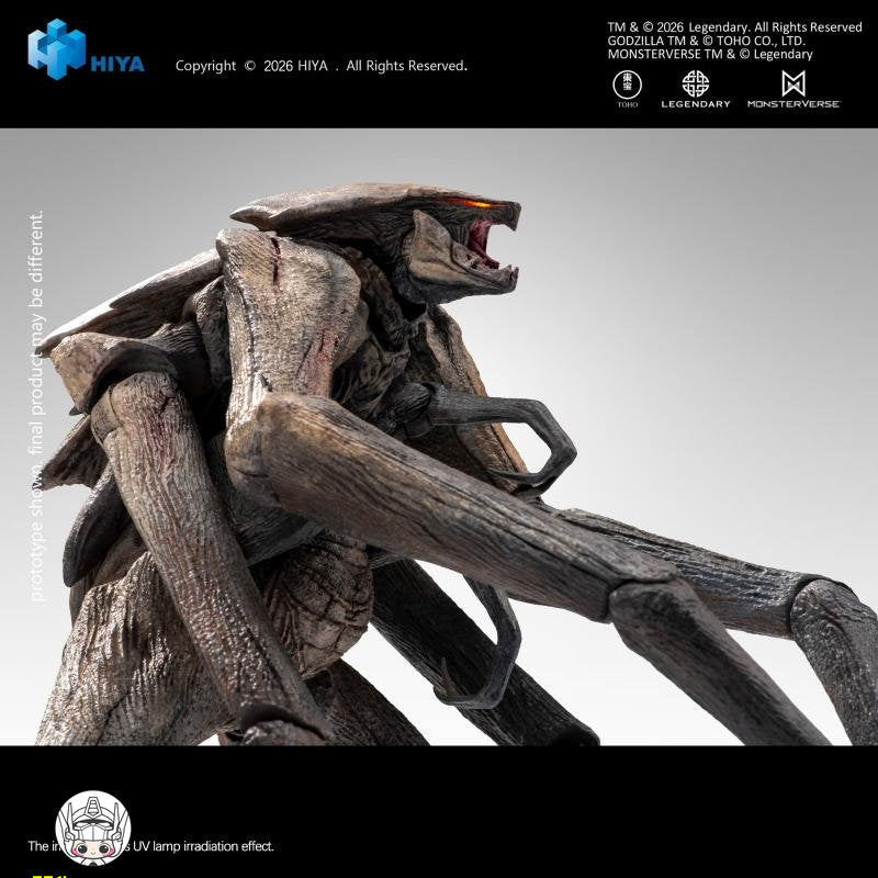【予約商品】Hiya Toys EBG0246 Exquisite Basic 『ゴジラ キング・オブ・モンスターズ』ムートー 塗装済み可動フィギュア
