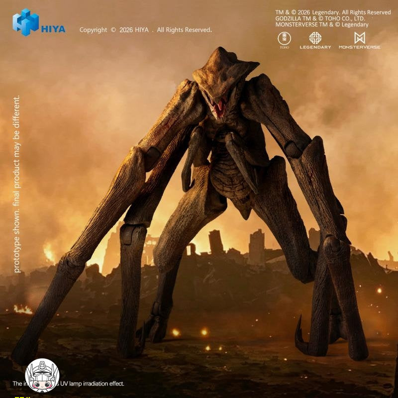 【予約商品】Hiya Toys EBG0246 Exquisite Basic 『ゴジラ キング・オブ・モンスターズ』ムートー 塗装済み可動フィギュア