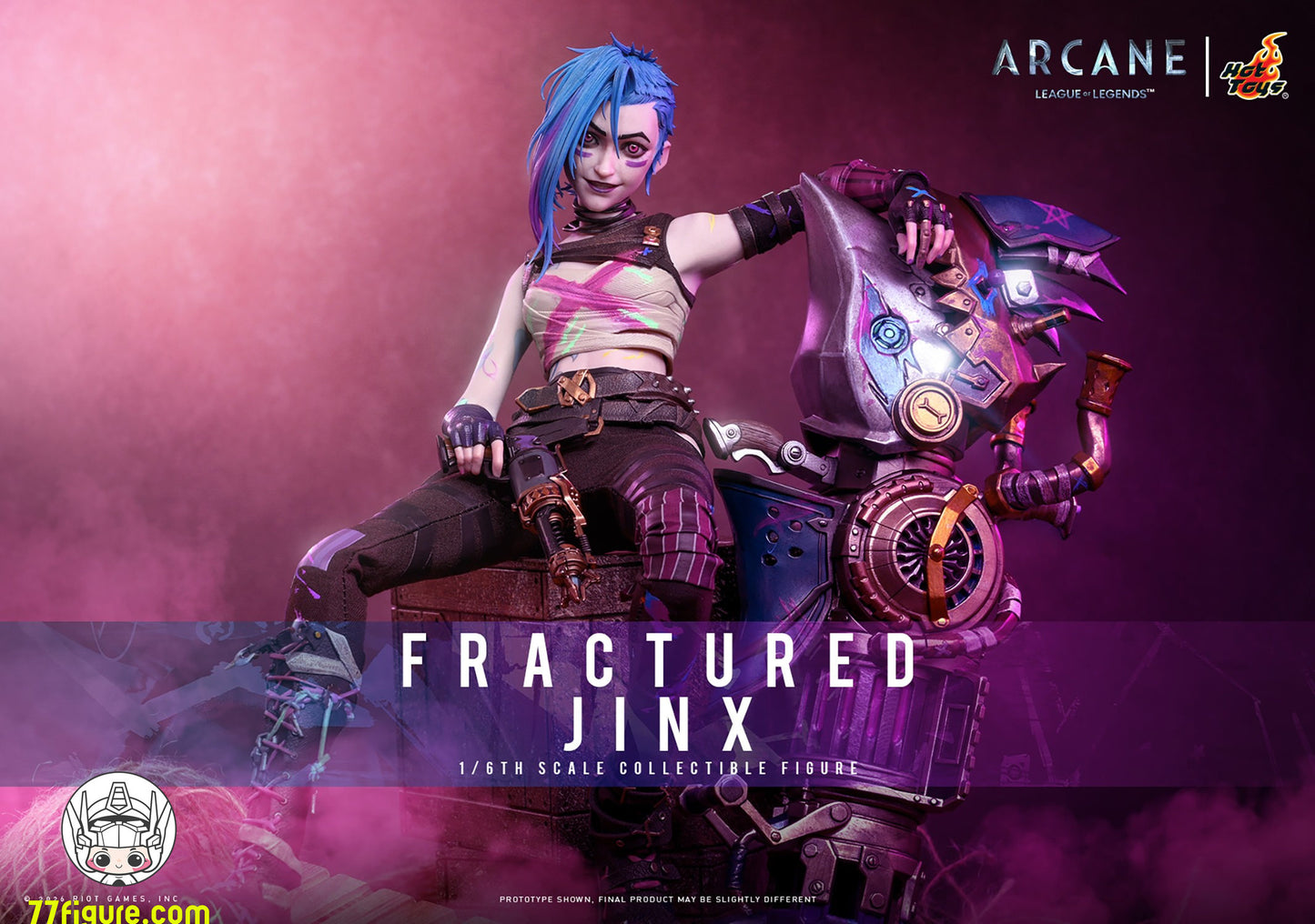【予約商品】Hot Toys 1/6 TMS183 アーケイン フラクチャード・ジンクス 塗装済み可動フィギュア