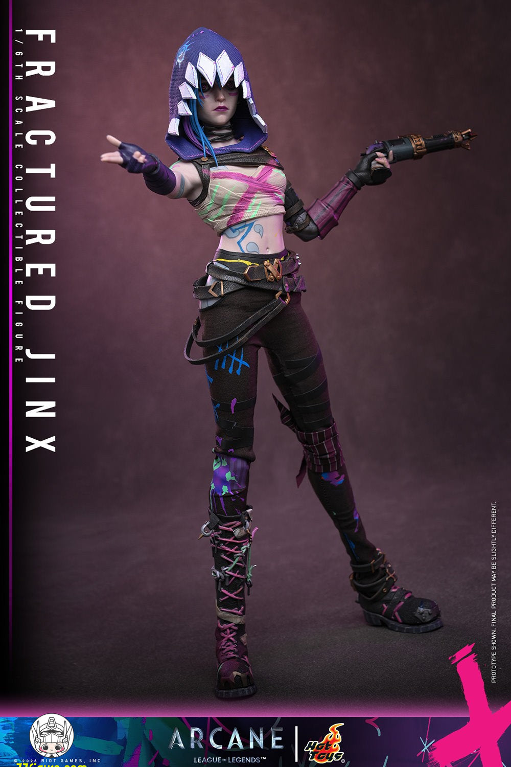 【予約商品】Hot Toys 1/6 TMS183 アーケイン フラクチャード・ジンクス 塗装済み可動フィギュア