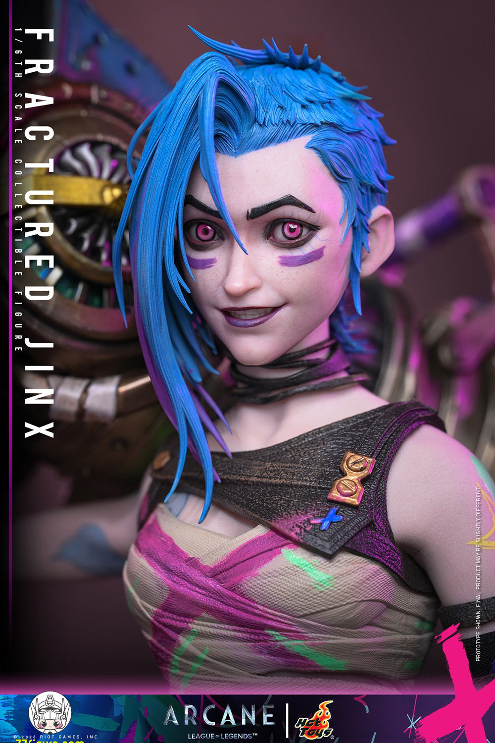 【予約商品】Hot Toys 1/6 TMS183 アーケイン フラクチャード・ジンクス 塗装済み可動フィギュア
