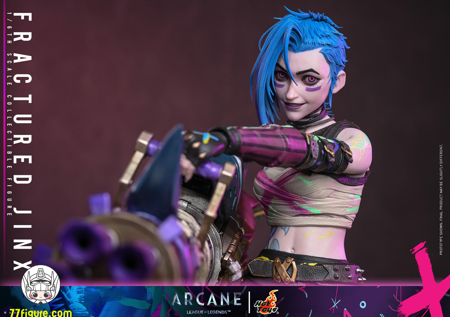 【予約商品】Hot Toys 1/6 TMS183 アーケイン フラクチャード・ジンクス 塗装済み可動フィギュア