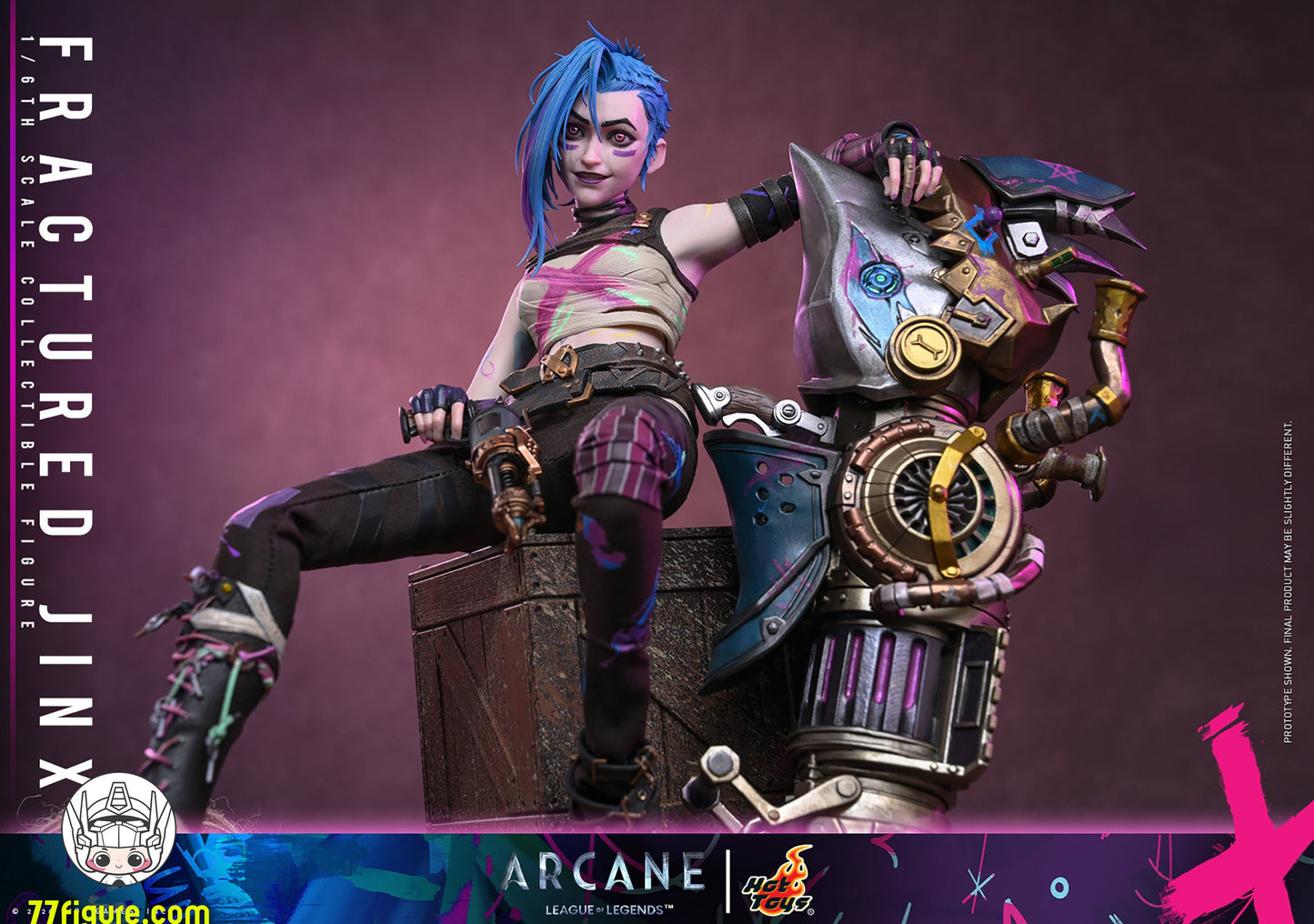 【予約商品】Hot Toys 1/6 TMS183 アーケイン フラクチャード・ジンクス 塗装済み可動フィギュア