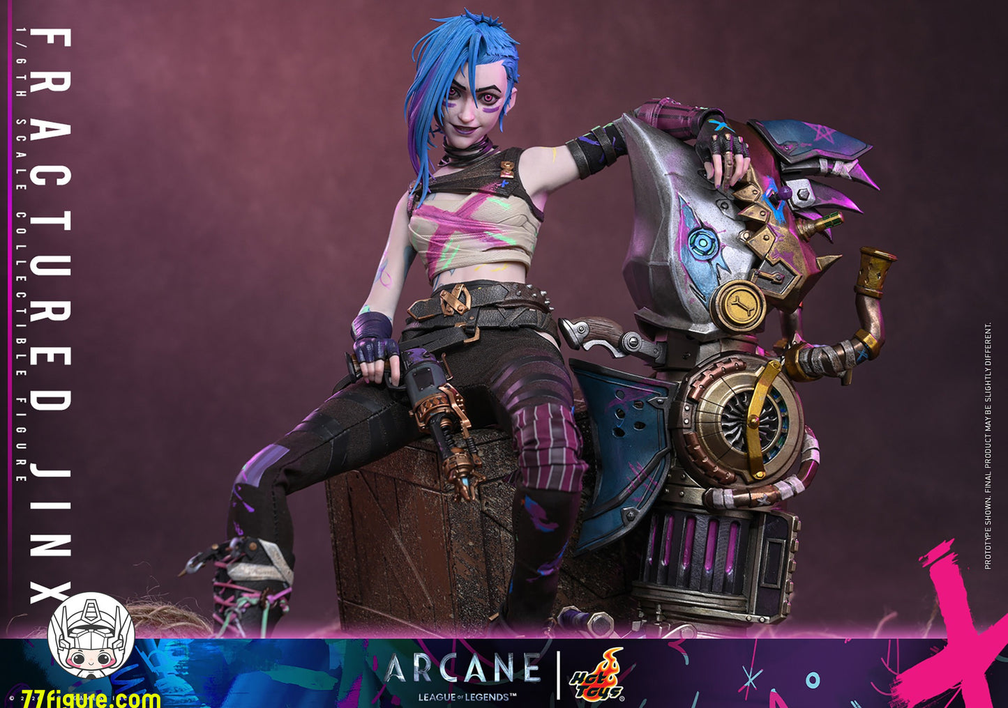 【予約商品】Hot Toys 1/6 TMS183 アーケイン フラクチャード・ジンクス 塗装済み可動フィギュア