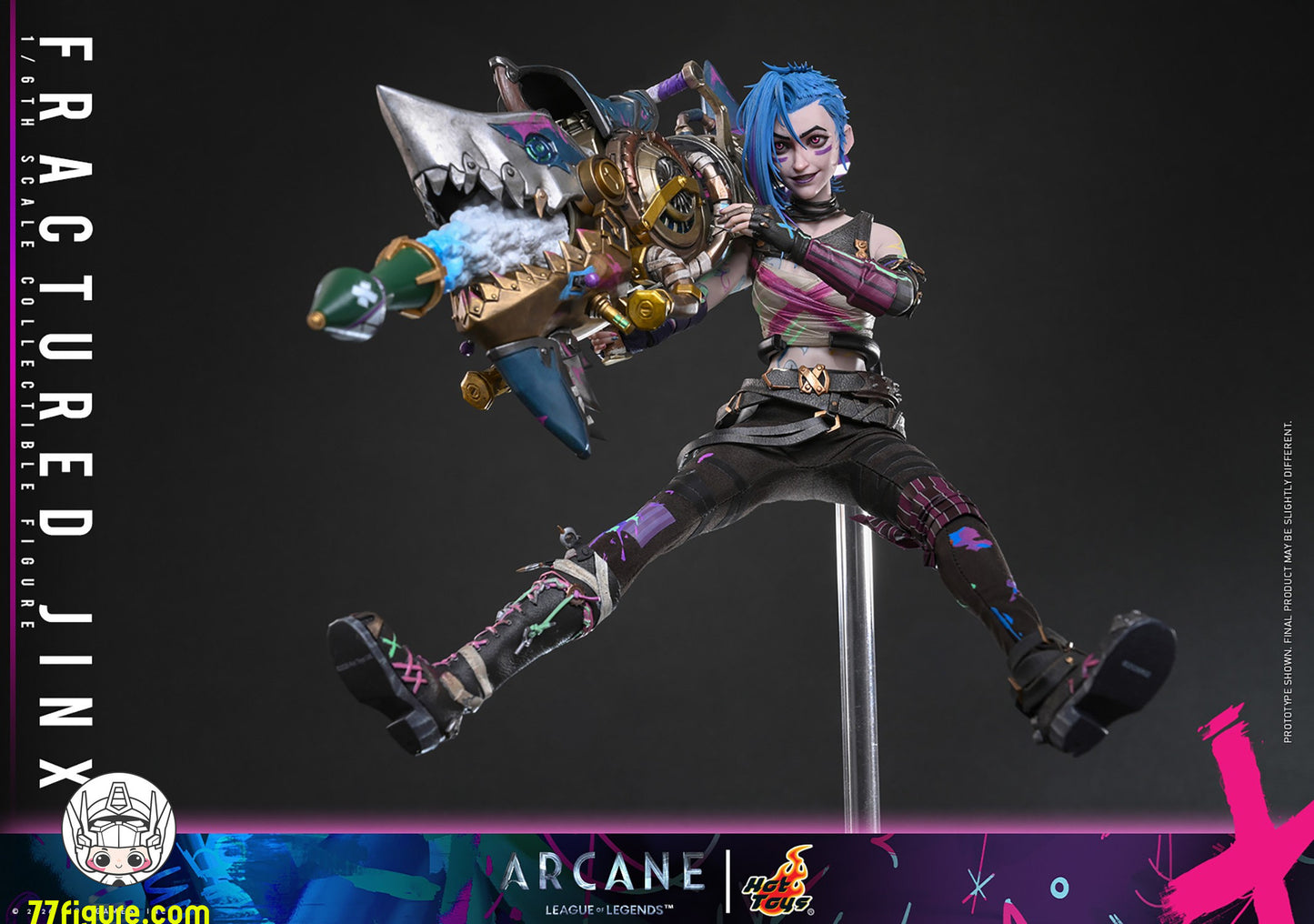 【予約商品】Hot Toys 1/6 TMS183 アーケイン フラクチャード・ジンクス 塗装済み可動フィギュア