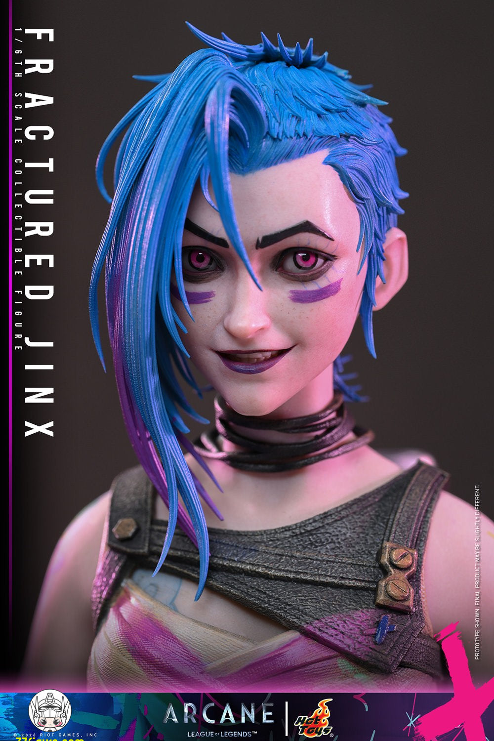 【予約商品】Hot Toys 1/6 TMS183 アーケイン フラクチャード・ジンクス 塗装済み可動フィギュア