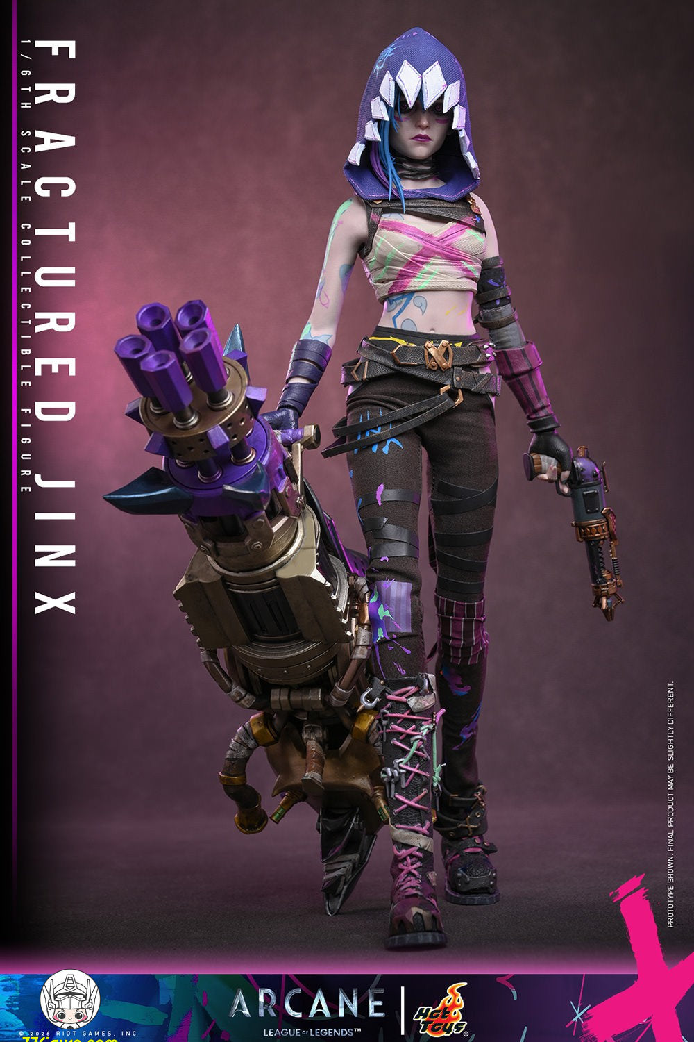 【予約商品】Hot Toys 1/6 TMS183 アーケイン フラクチャード・ジンクス 塗装済み可動フィギュア