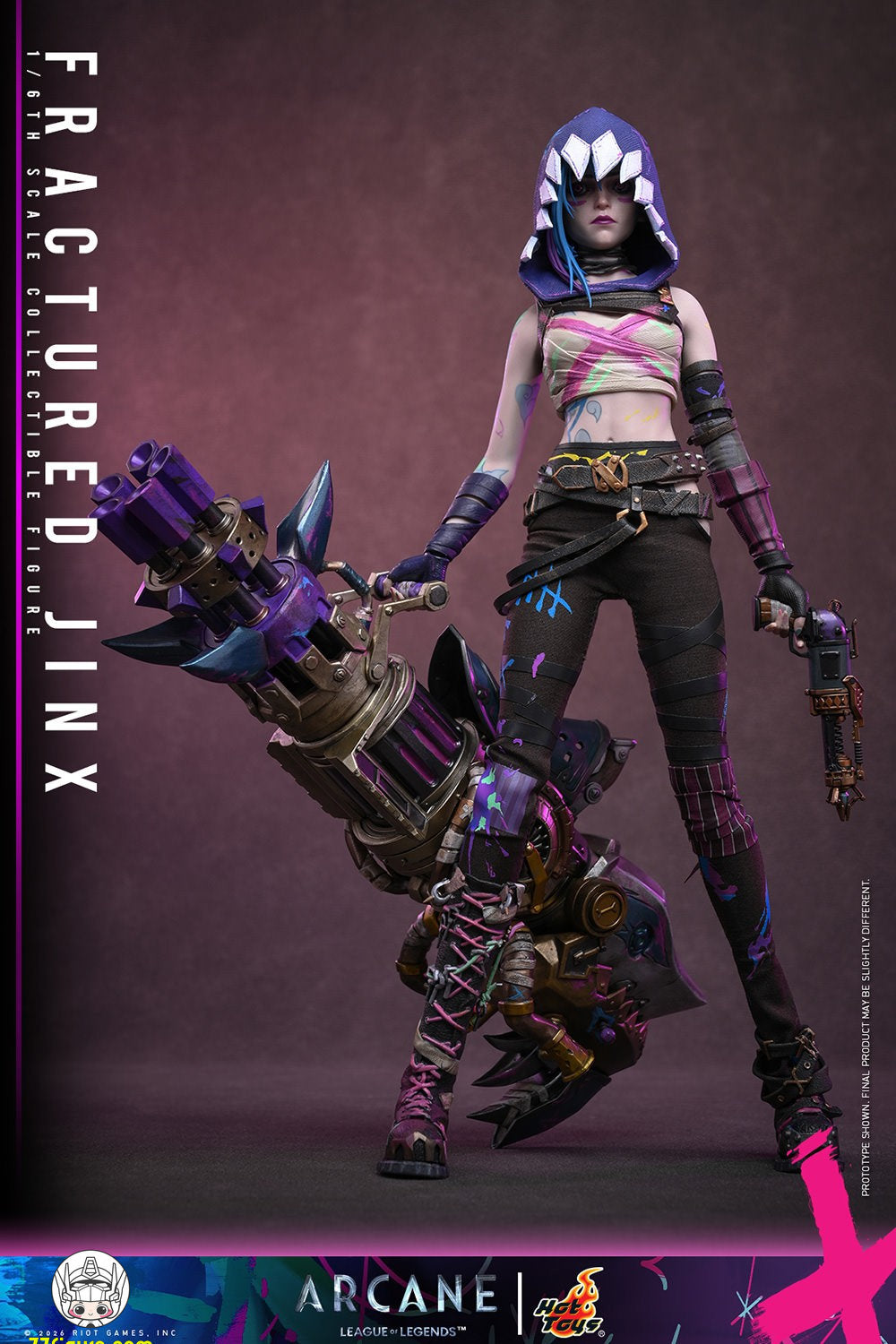 Hot Toys 1/6 TMS183 アーケイン フラクチャード・ジンクス 塗装済み