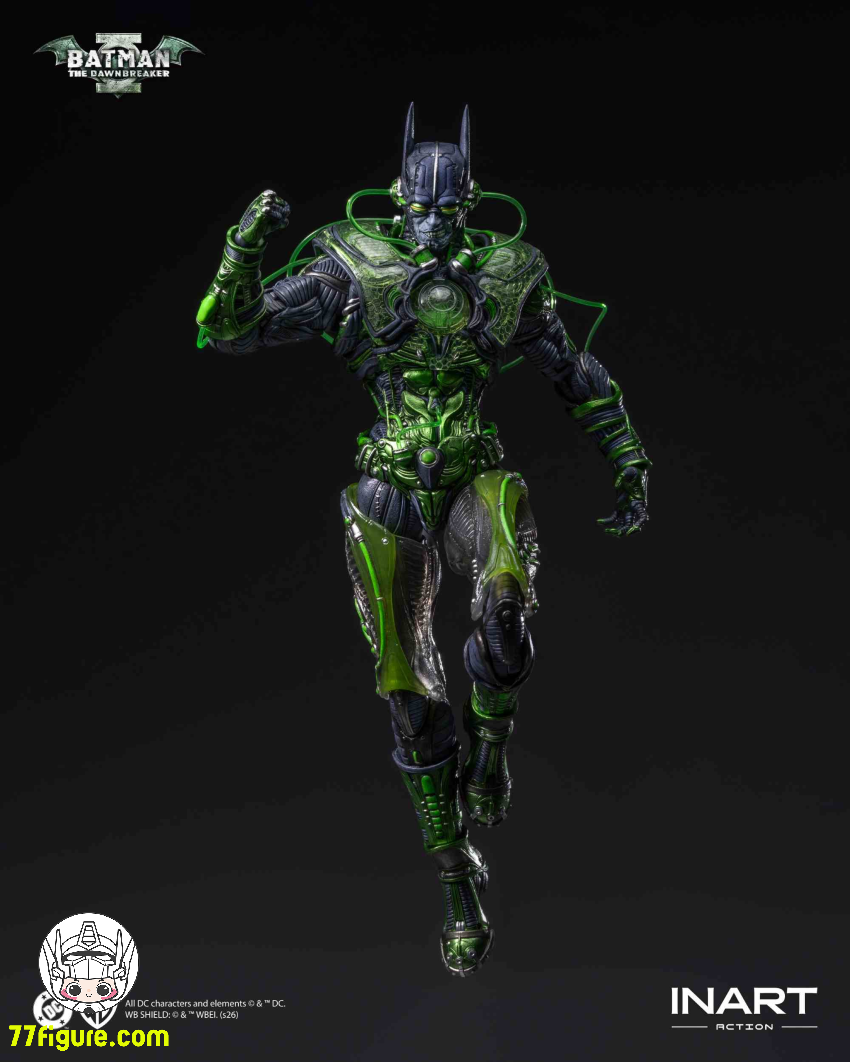 INART 1/12 MAG-C0003 Dark Nights: Metal Batman The Dawnbreaker 塗装済み可動フィギュア 商品画像 3