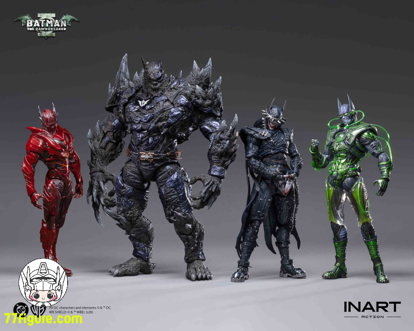 INART 1/12 MAG-C0003 Dark Nights: Metal Batman The Dawnbreaker 塗装済み可動フィギュア 商品画像 18