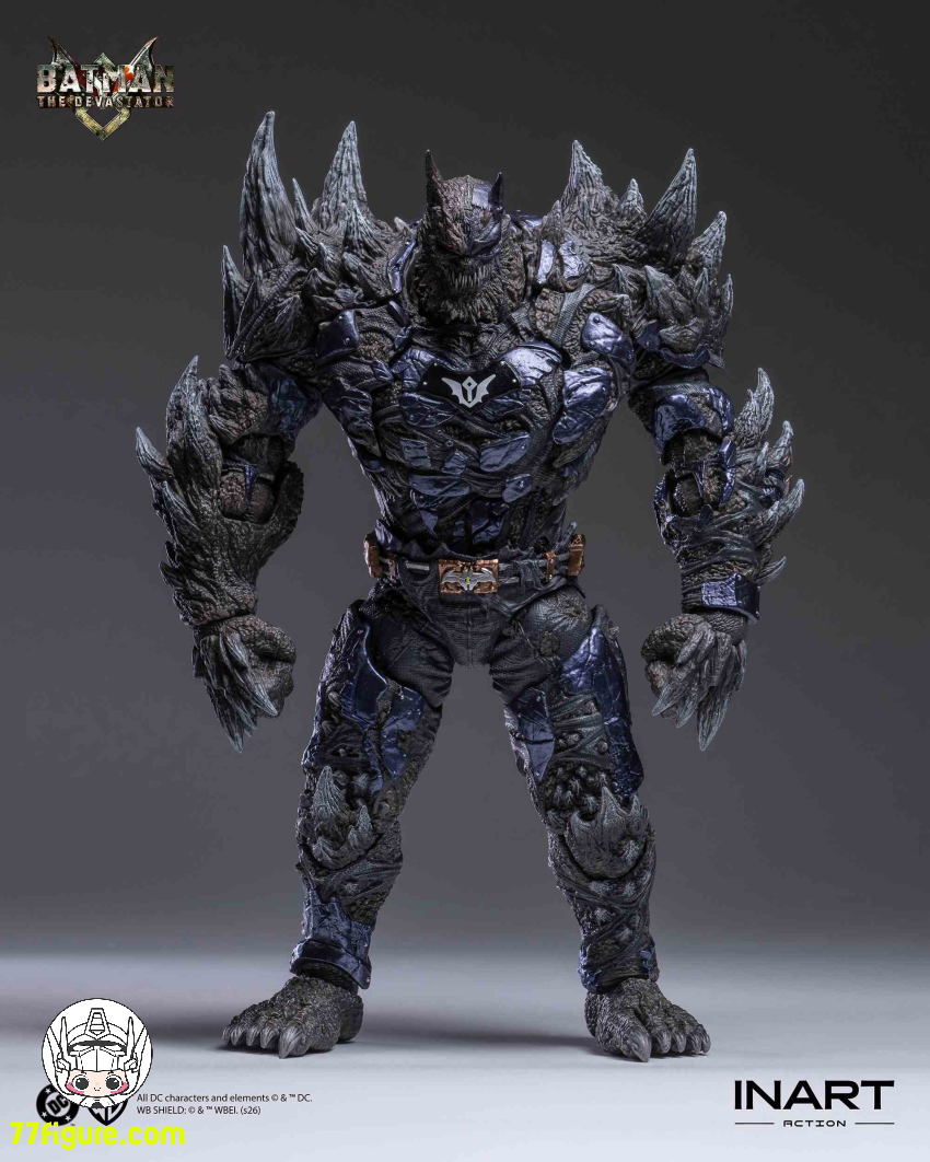 INART 1/12 MAG-C0004 Dark Nights: Metal Batman The Devastator 塗装済み可動フィギュア 商品画像 2