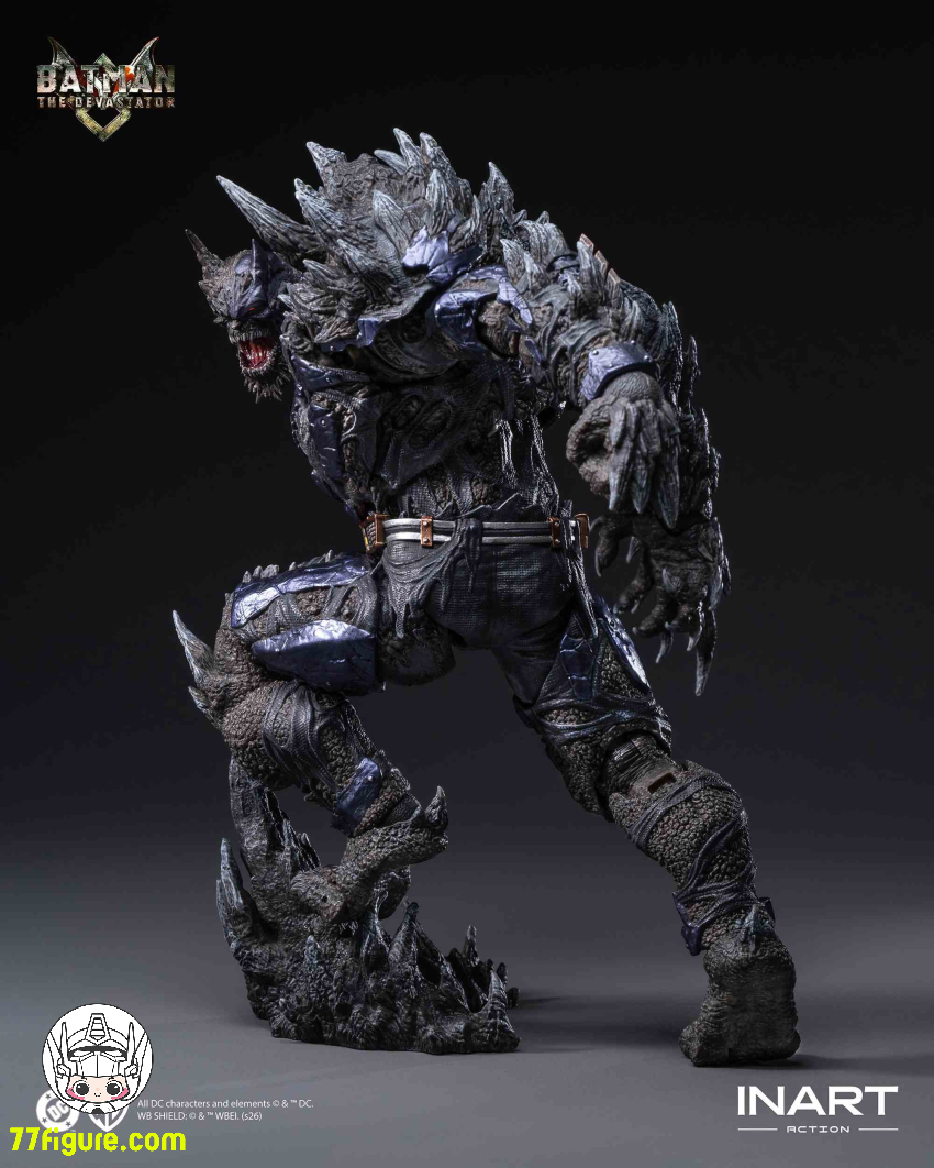 INART 1/12 MAG-C0004 Dark Nights: Metal Batman The Devastator 塗装済み可動フィギュア 商品画像 6