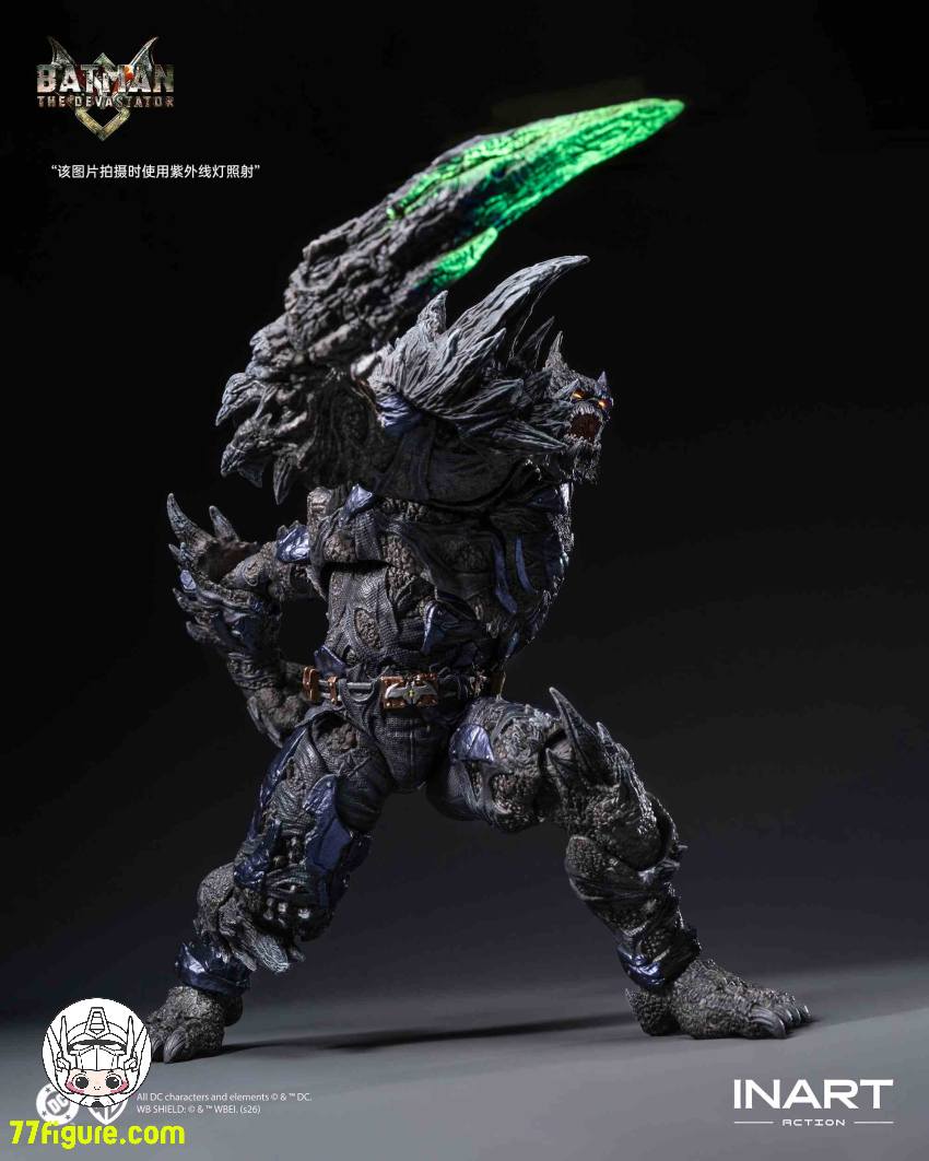 INART 1/12 MAG-C0004 Dark Nights: Metal Batman The Devastator 塗装済み可動フィギュア 商品画像 7