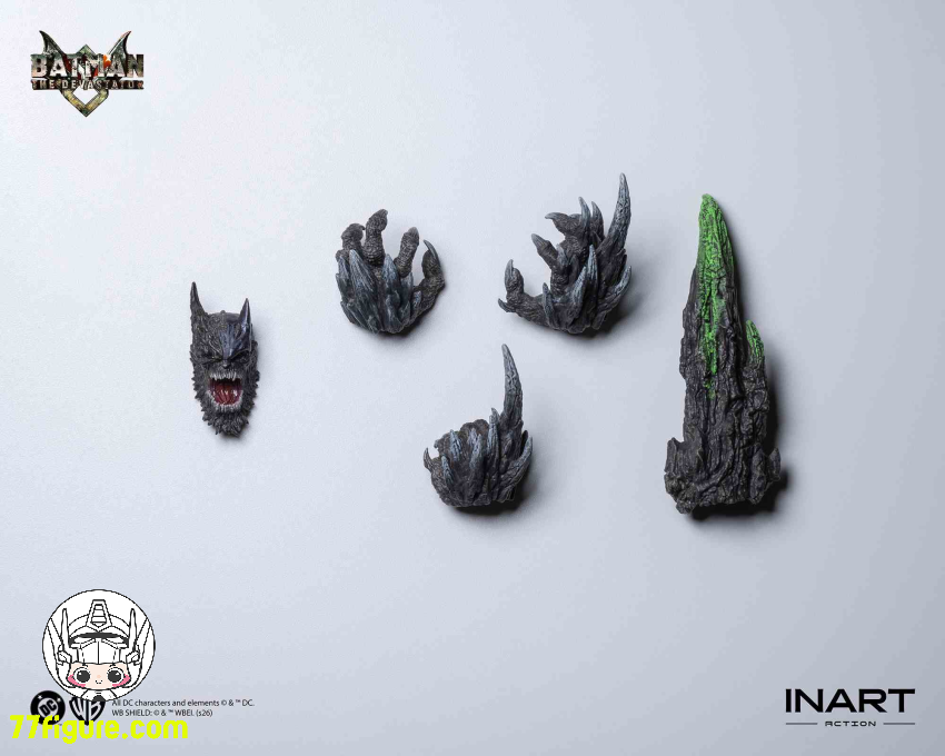 INART 1/12 MAG-C0004 Dark Nights: Metal Batman The Devastator 塗装済み可動フィギュア 商品画像 17