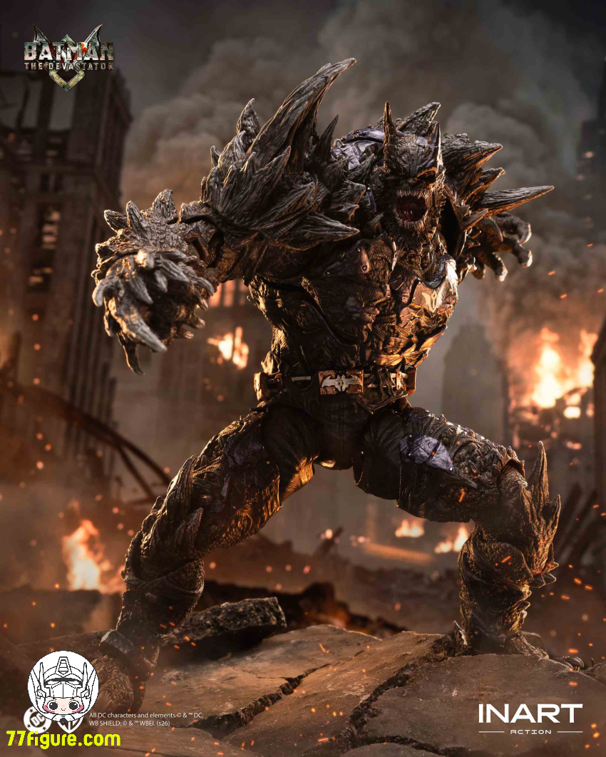 INART 1/12 MAG-C0004 Dark Nights: Metal Batman The Devastator 塗装済み可動フィギュア 商品画像 21