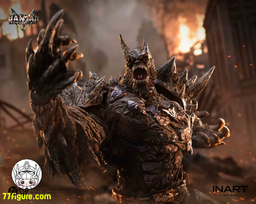 INART 1/12 MAG-C0004 Dark Nights: Metal Batman The Devastator 塗装済み可動フィギュア 商品画像 28