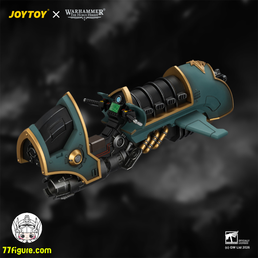 ジョイトイ JoyToy Source 1/18『ウォーハンマー ホルスの異端』サンズ・オブ・ホルス軍団 シミター・ジェットバイク ヘヴィボルター付き 塗装済み可動フィギュア 商品画像 1