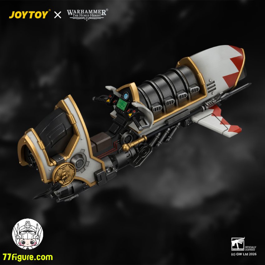 ジョイトイ JoyToy Source 1/18『ウォーハンマー ホルスの異端』ホワイト・スカー軍団 シャムシール・ジェットバイク 塗装済み可動フィギュア 商品画像 1