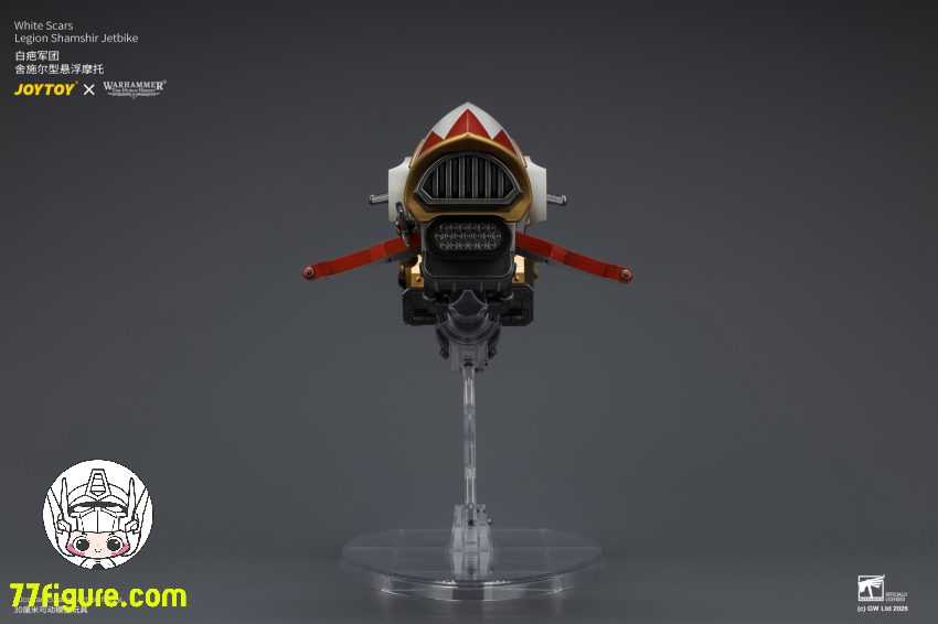 ジョイトイ JoyToy Source 1/18『ウォーハンマー ホルスの異端』ホワイト・スカー軍団 シャムシール・ジェットバイク 塗装済み可動フィギュア 商品画像 10